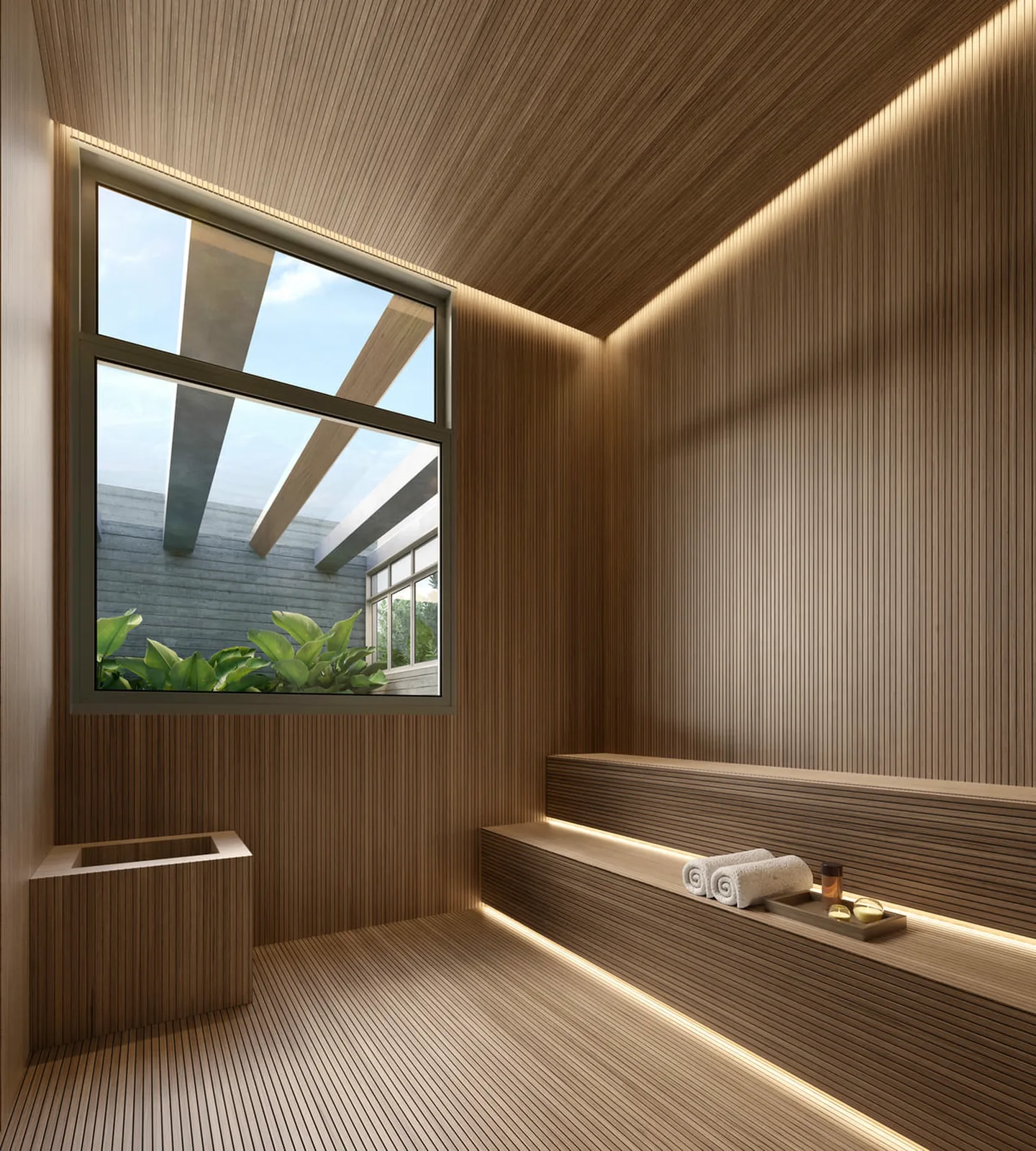 Authoria por Dubai — Sauna