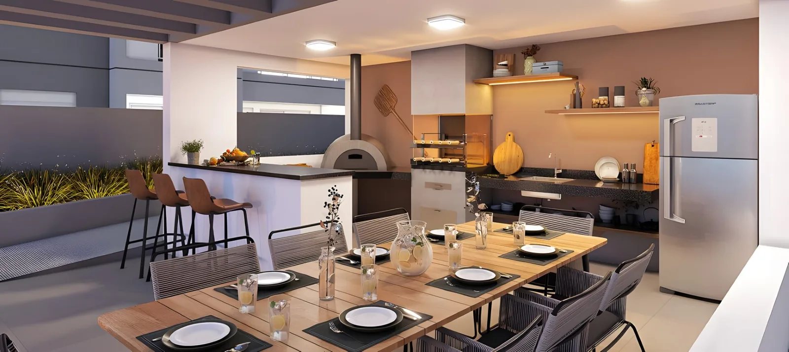 Griffe Club Vila Real — Espaco gourmet