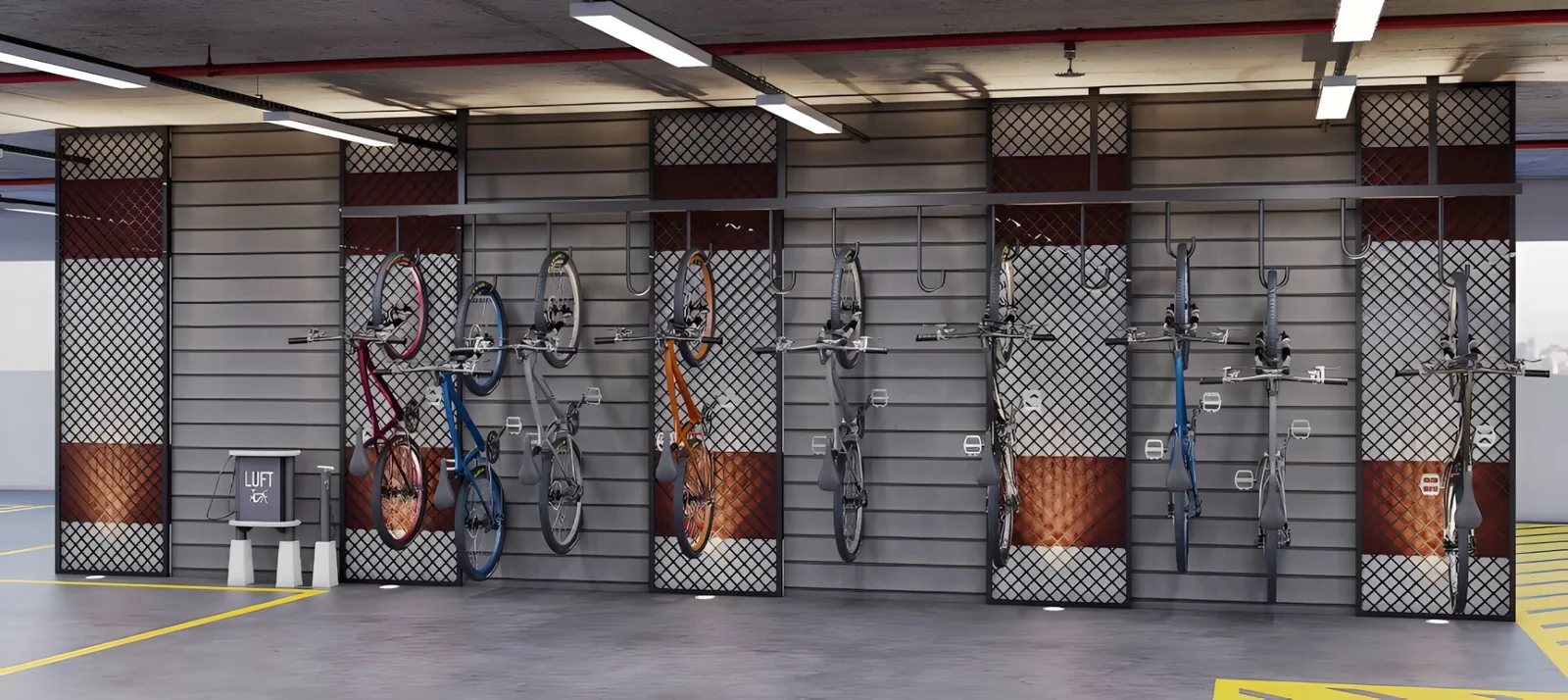 Griffe Club Vila Real — Bicicletario