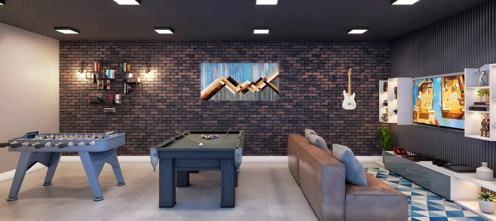 Griffe Club Vila Real — Sala de jogos