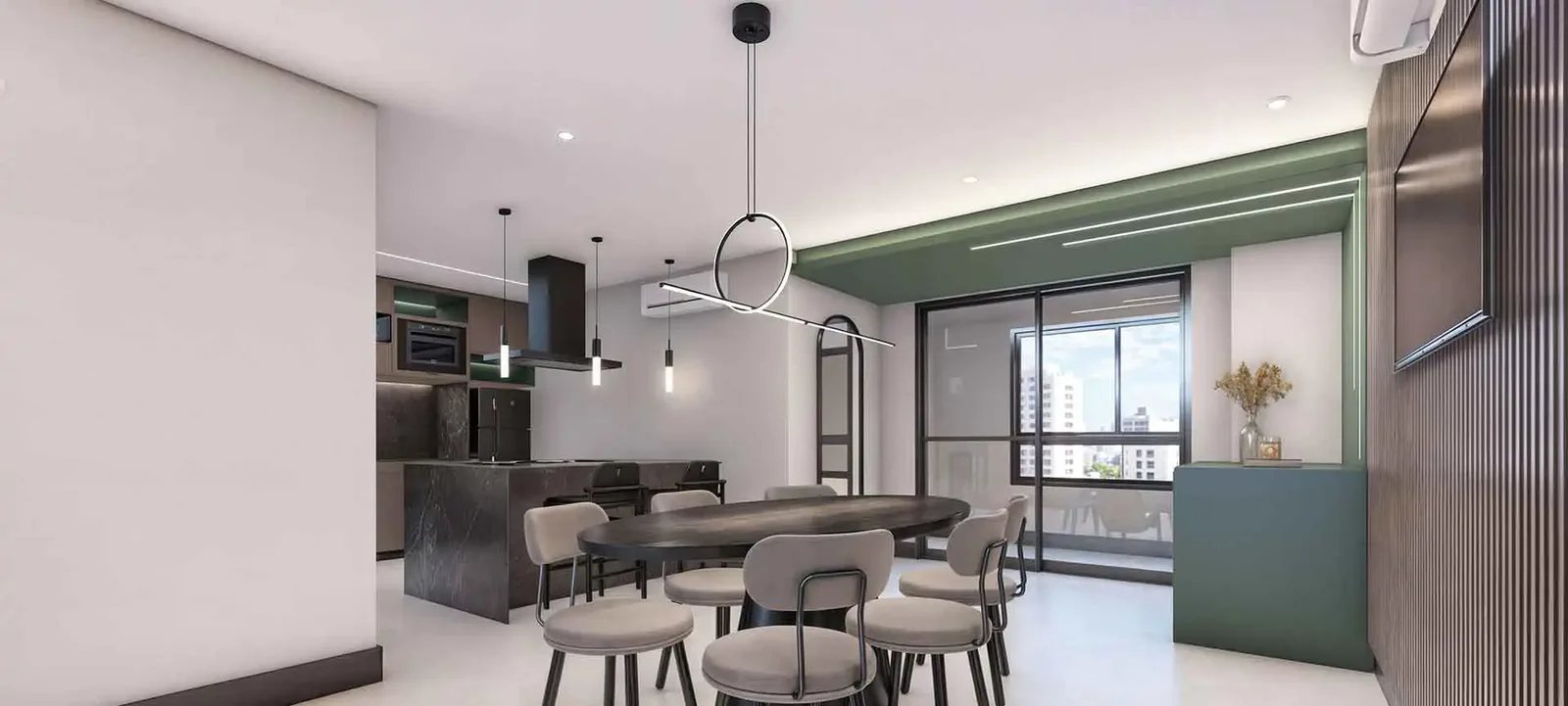 Urbany - Studios — Espaço gourmet