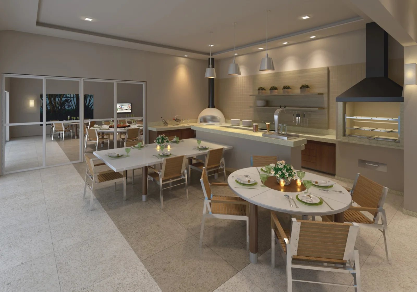 Ext Praça Morumbi — Espaco gourmet