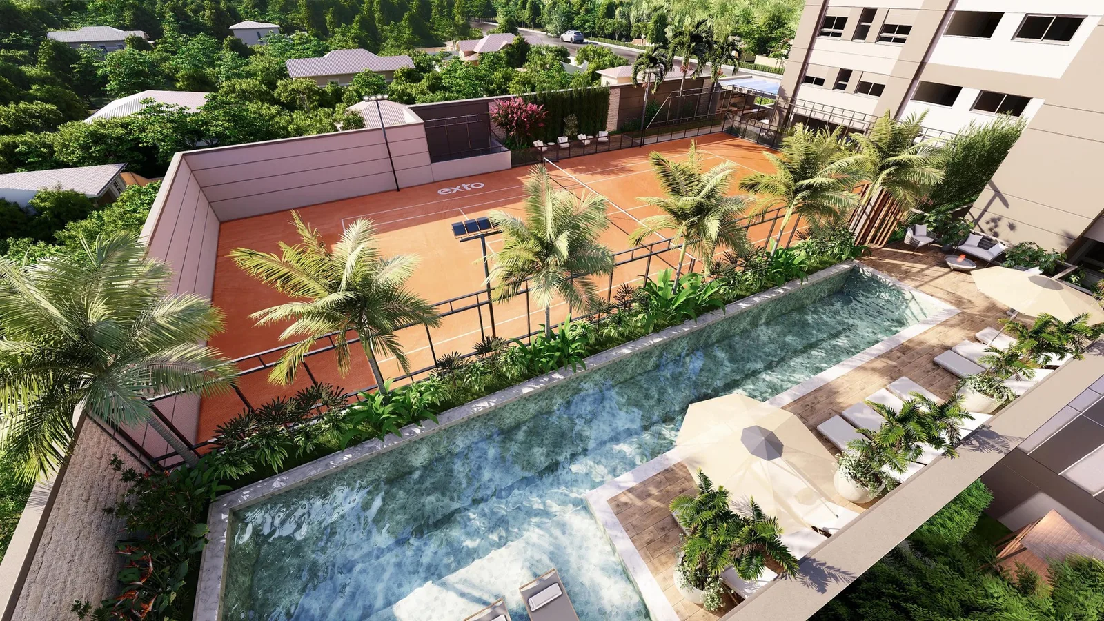 Palm Collection Pacaembu Residences — 291 piscina