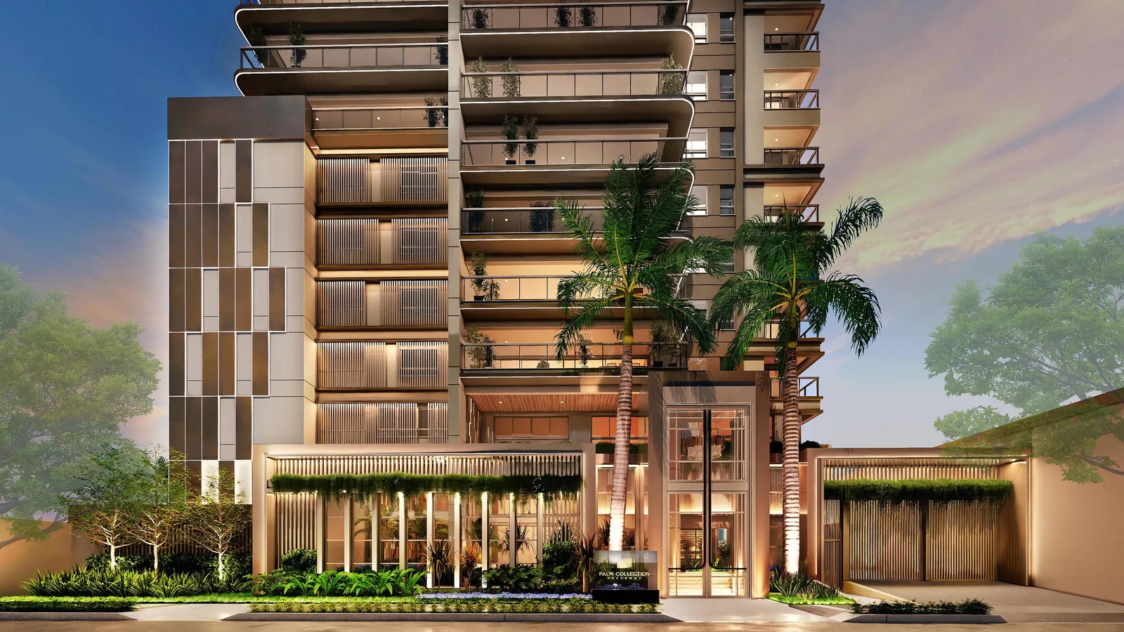 Palm Collection Pacaembu Residences — 012 fachada
