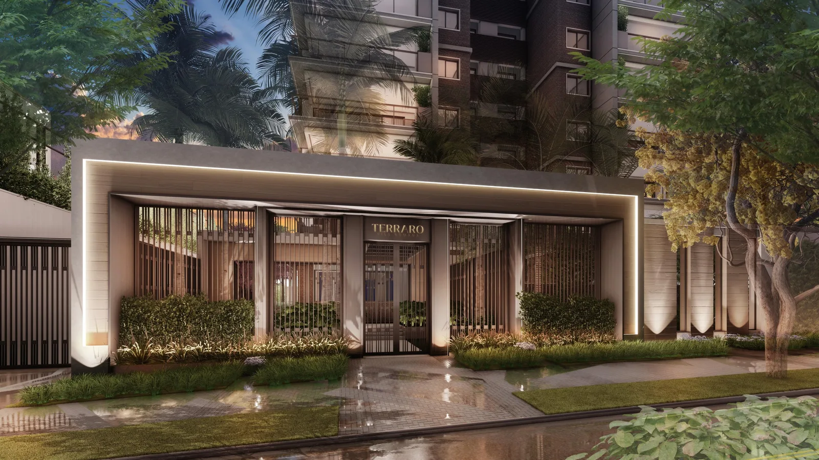 Terraro Vila Romana - Residencial — Portaria