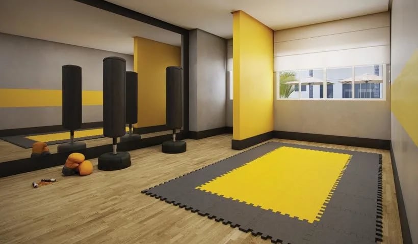 Fit Casa Brás — Sala de lutas