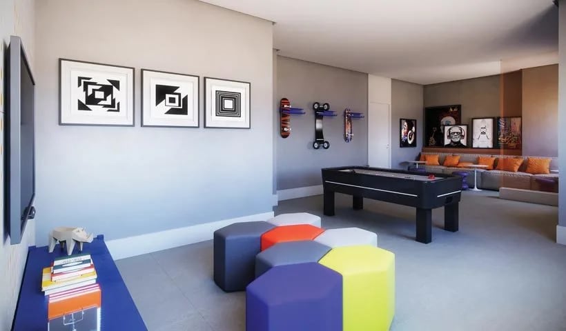 Fit Casa Brás — Sala de jogos teen