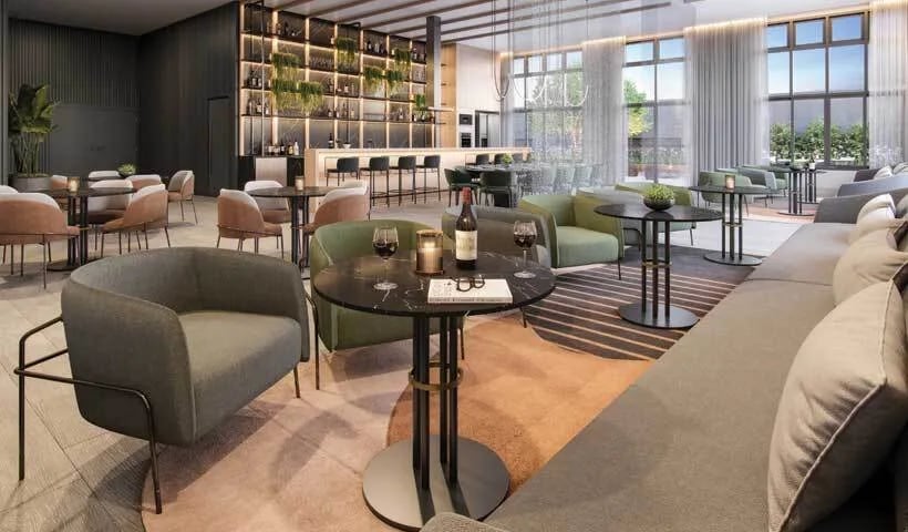 Hub Brooklin by EZ - Residencial — Salao de festas