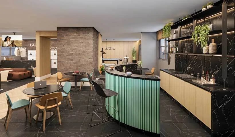 Hub Brooklin by EZ - Residencial — Lounge