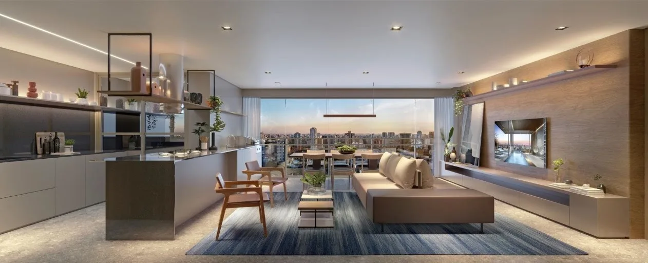 Evolve Vila Mariana - Residencial — Living