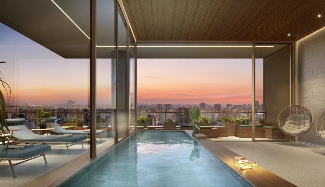 Evolve Vila Mariana - Residencial — Piscina coberta