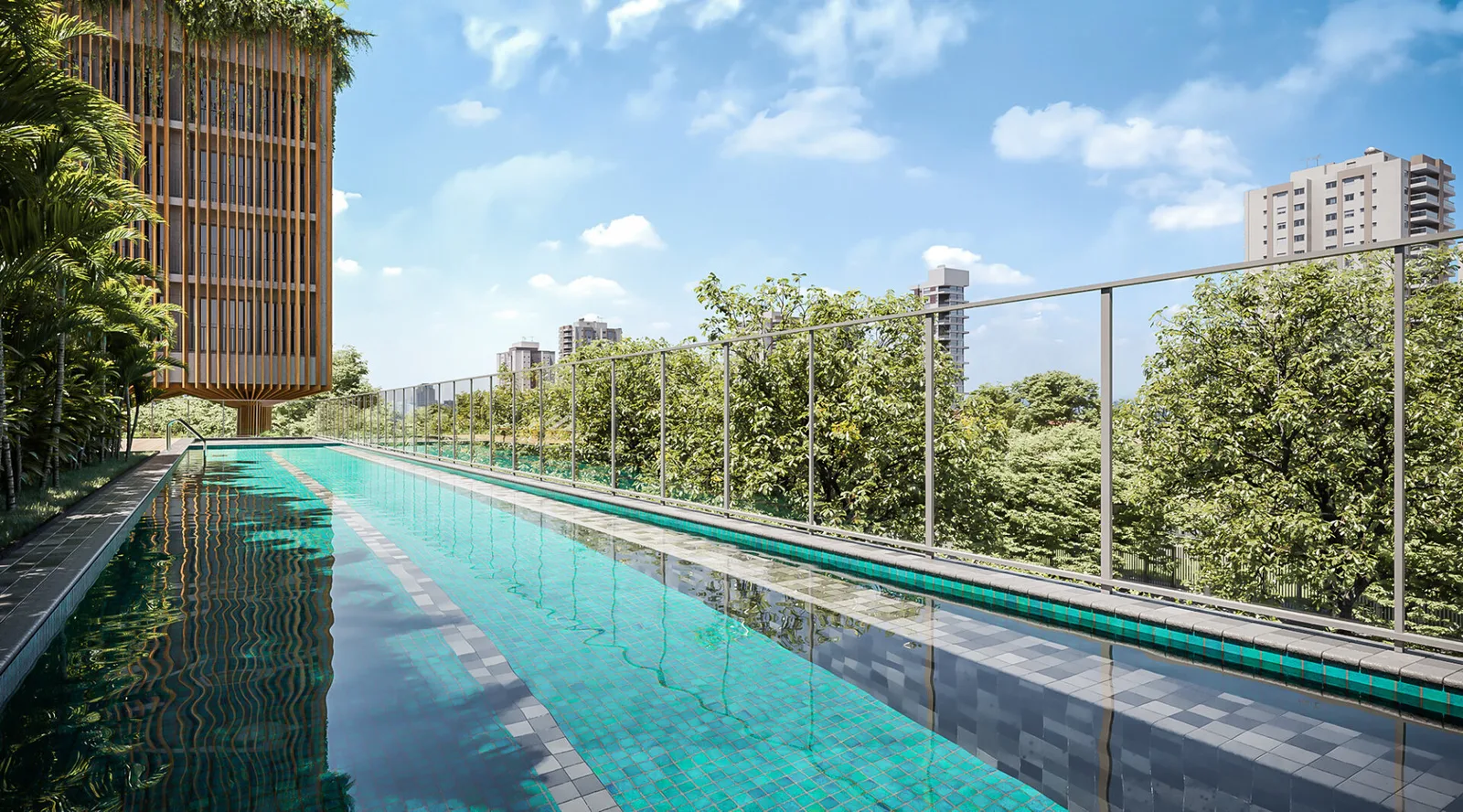 Botaní - Residencial — Piscina