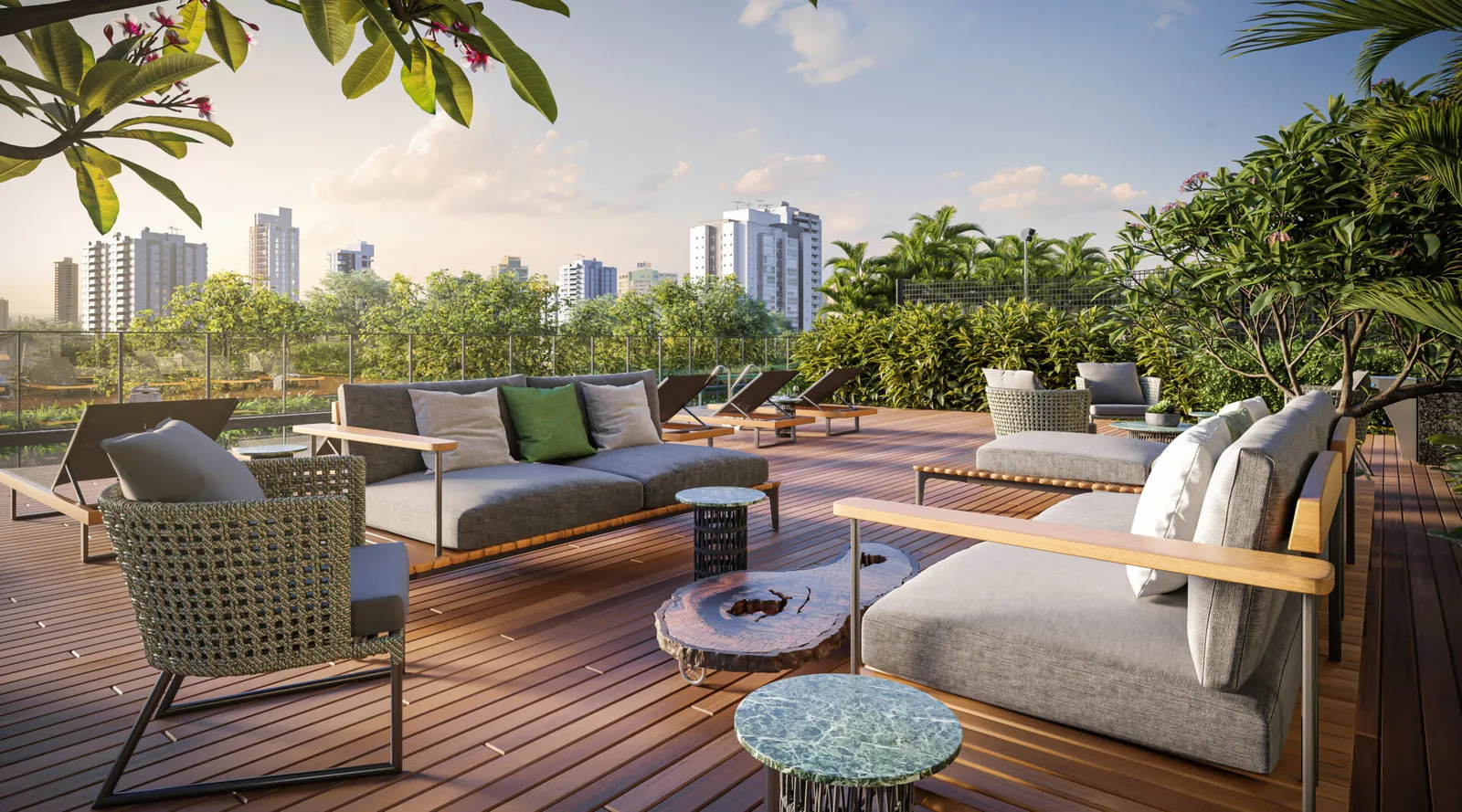 Botaní - Residencial — Terraco coletivo