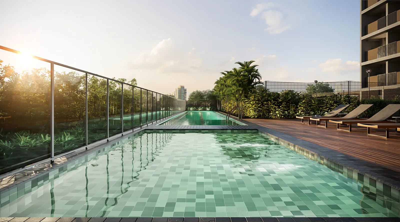 Botaní - Residencial — Piscina