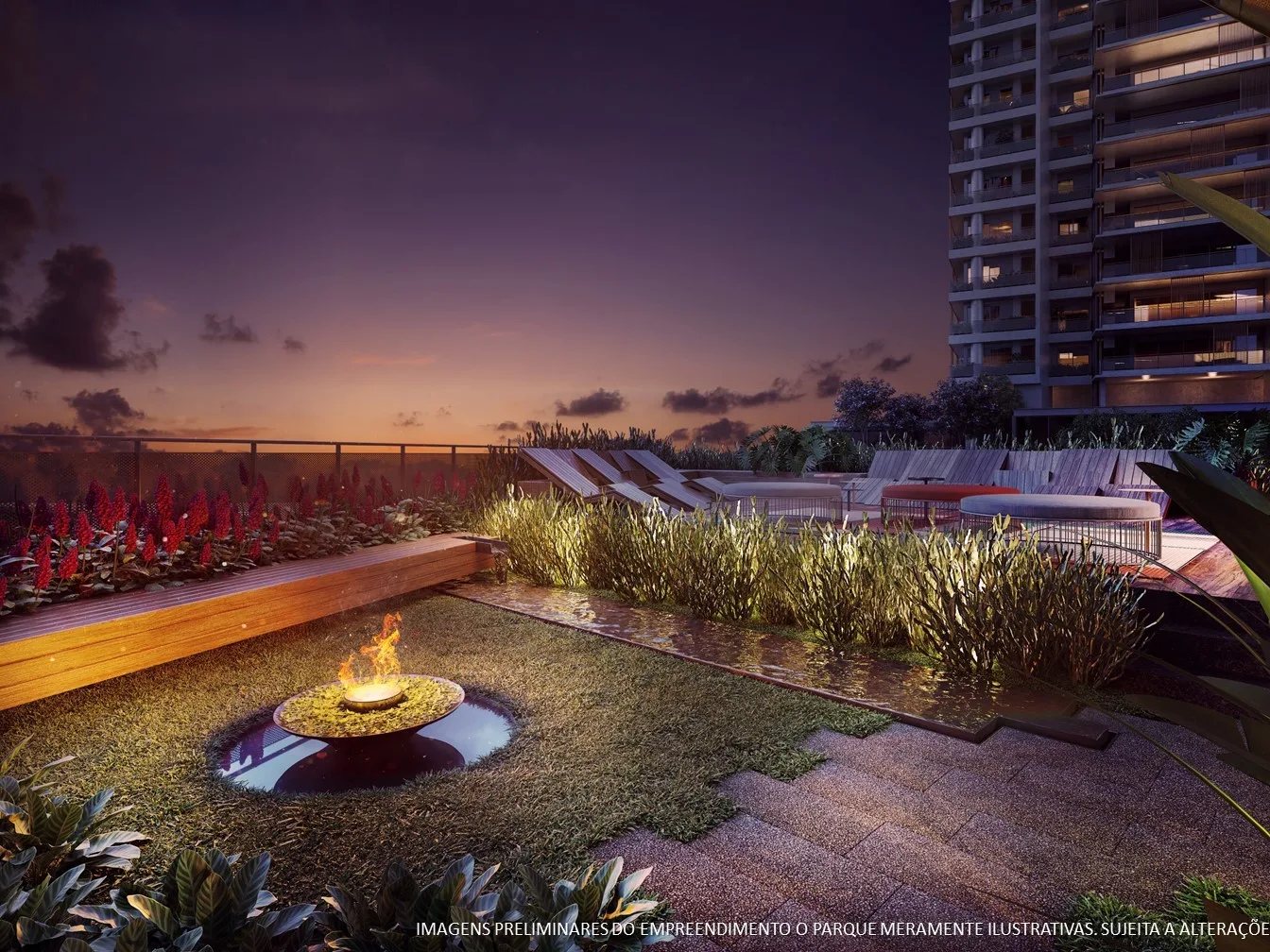 O Parque Pétala — Fire place