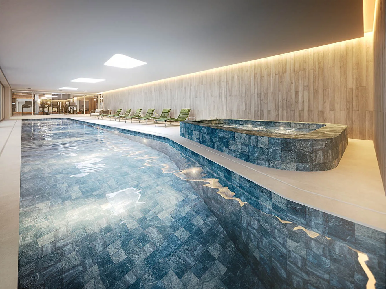 Villa Arvo — Piscina coberta