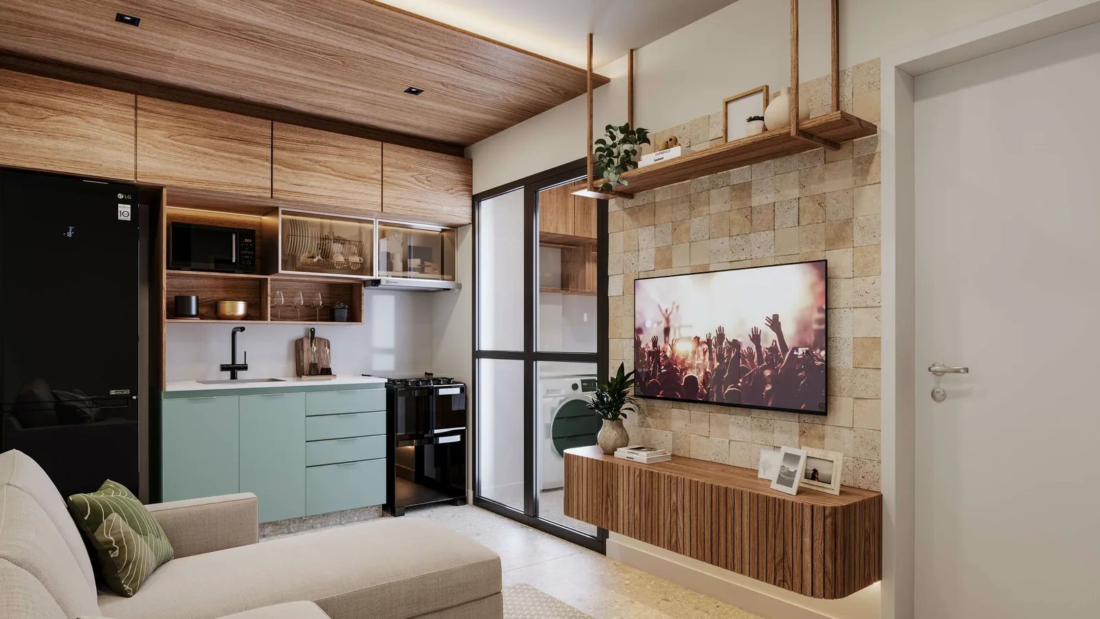 Zoom Parque Ecológico — Living