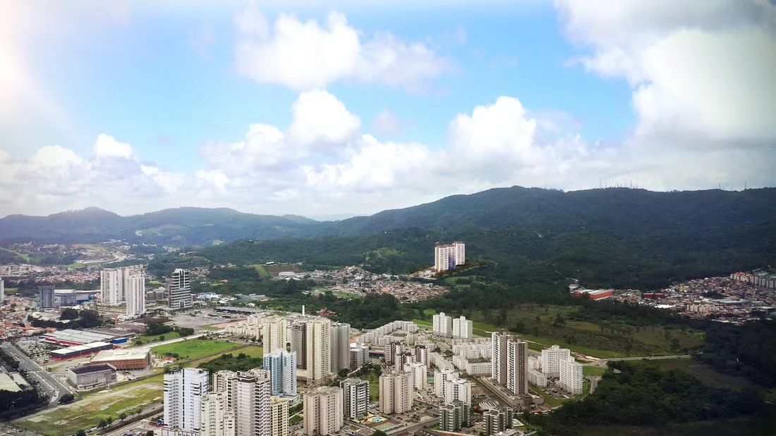 Contexto do empreendimento e entorno — Aerea