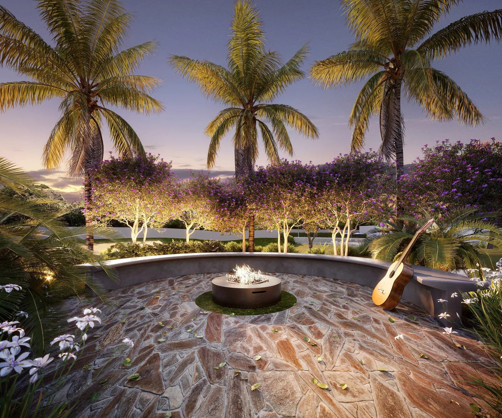 Residencial Integra Resort Urbano — Fireplace
