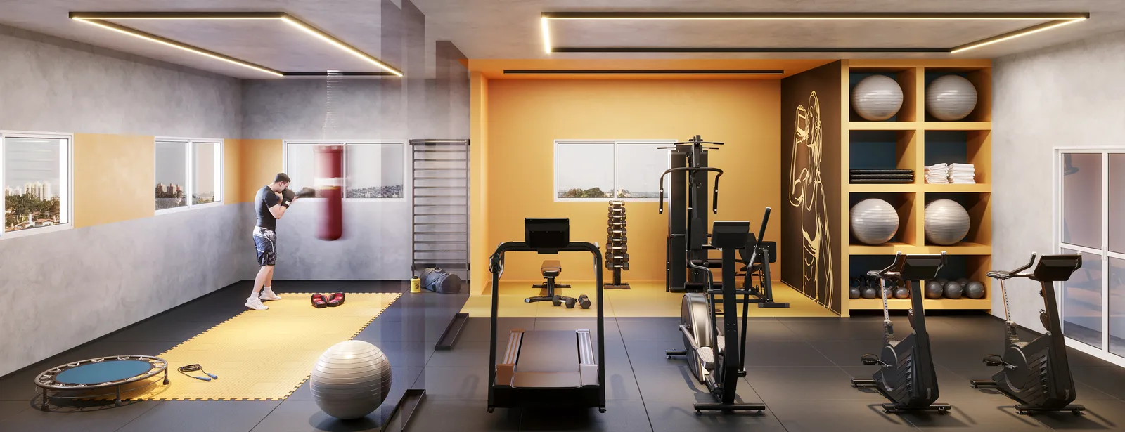 Residencial Integra Resort Urbano — Fitness