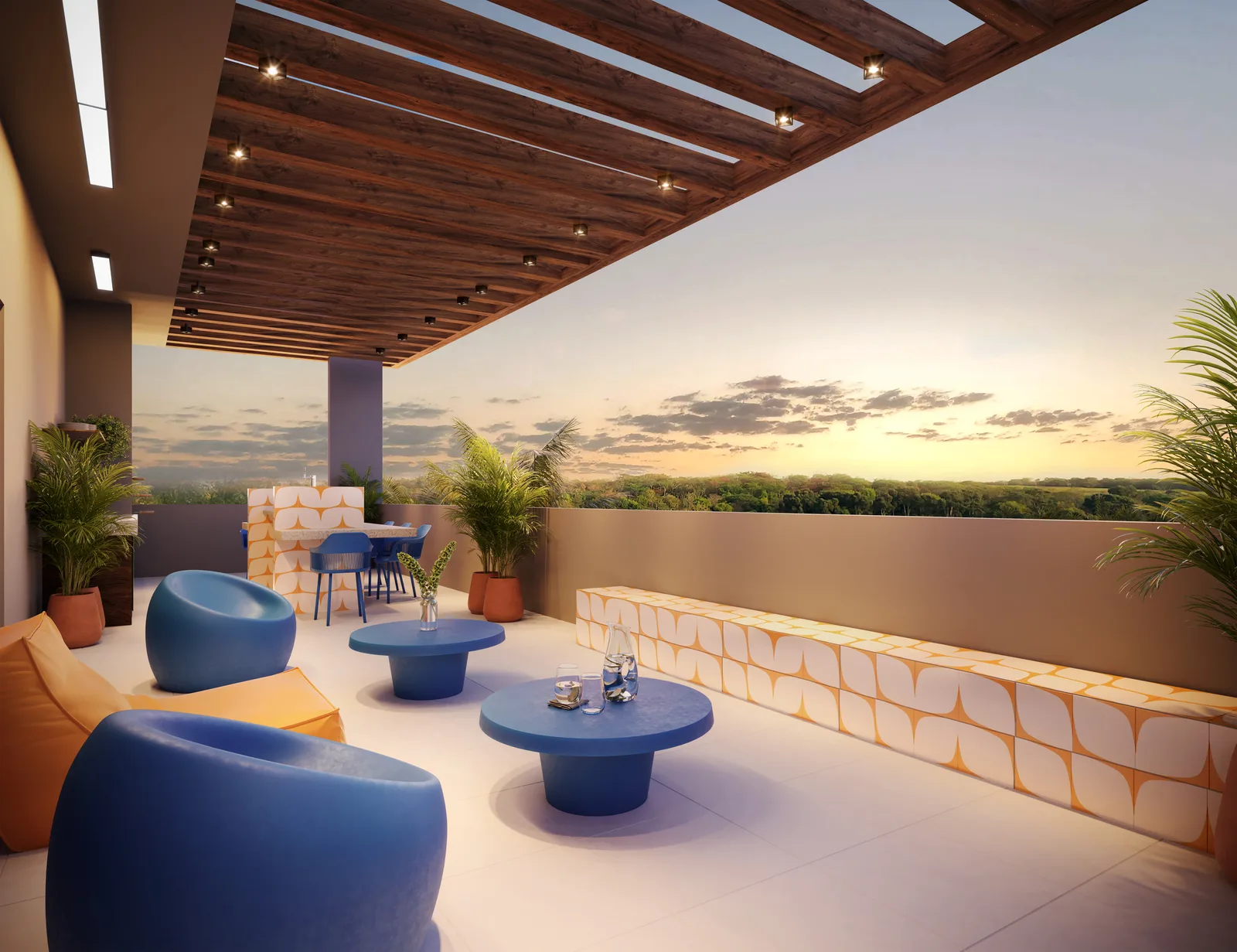 Residencial Integra Resort Urbano — Terraco