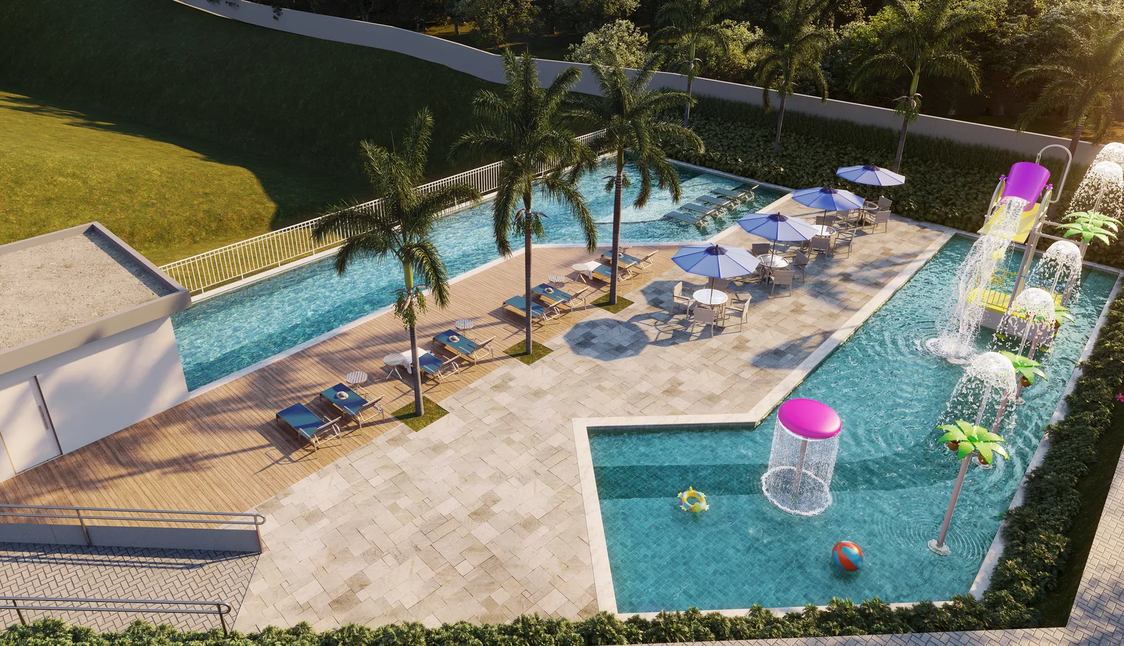 Residencial Integra Resort Urbano — Piscina