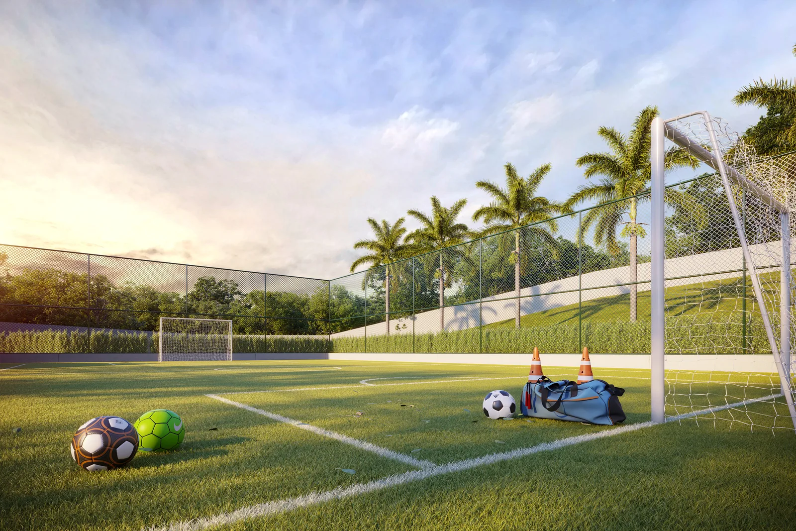Residencial Integra Resort Urbano — Campo de futebol