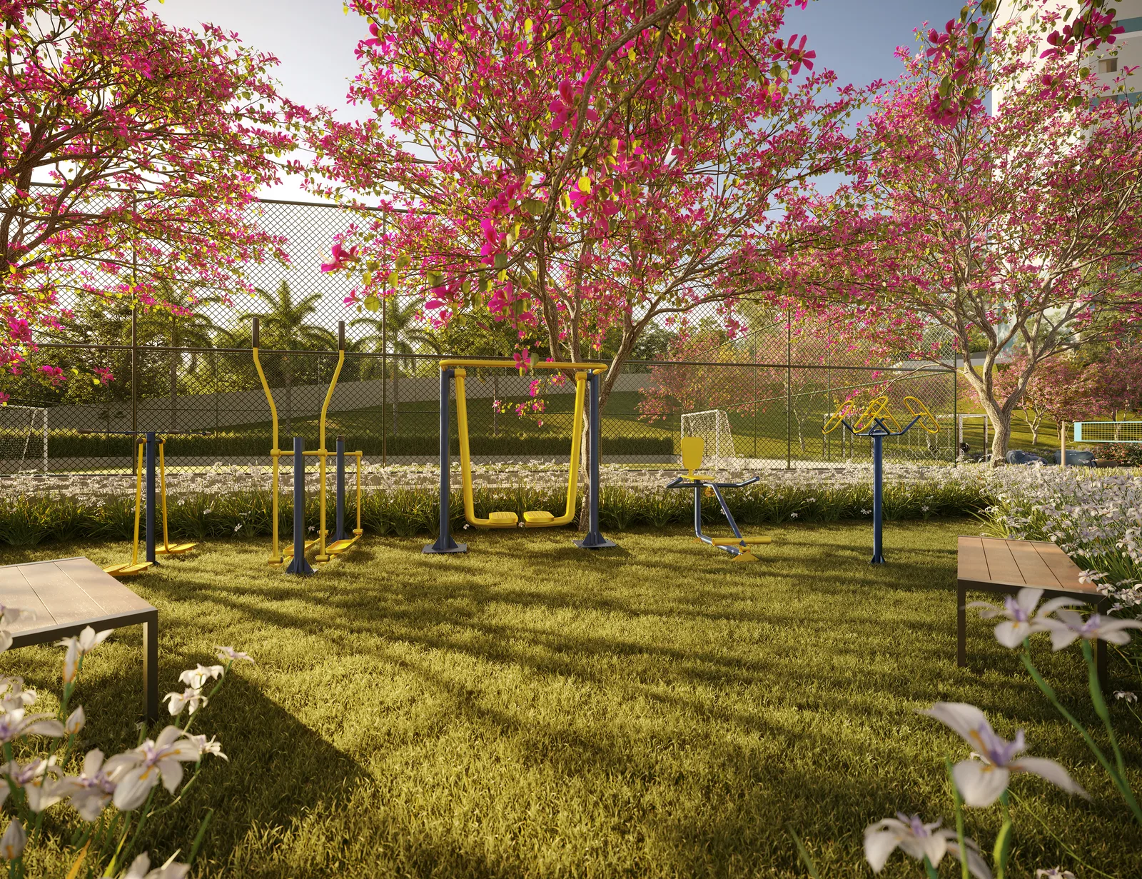 Residencial Integra Resort Urbano — Fitness senior