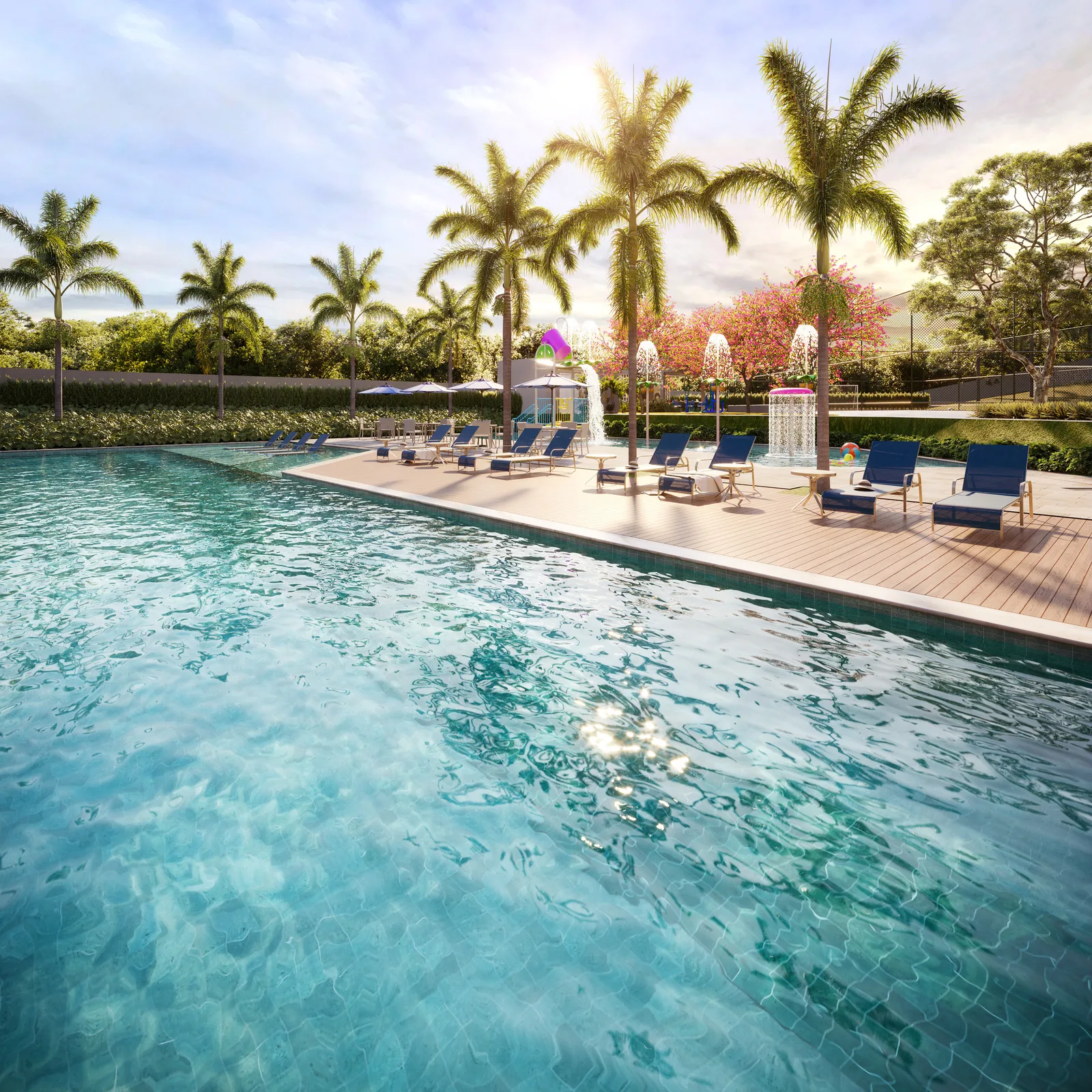 Residencial Integra Resort Urbano — Piscina