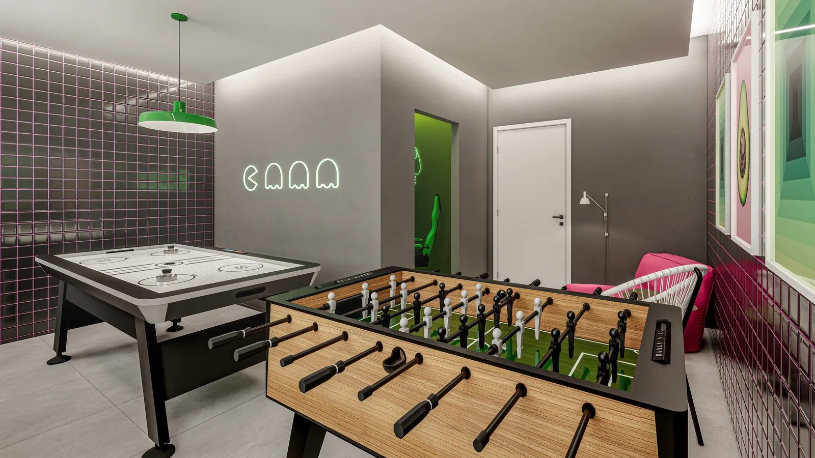 Vida Nova Vila Mascote — Sala de jogos