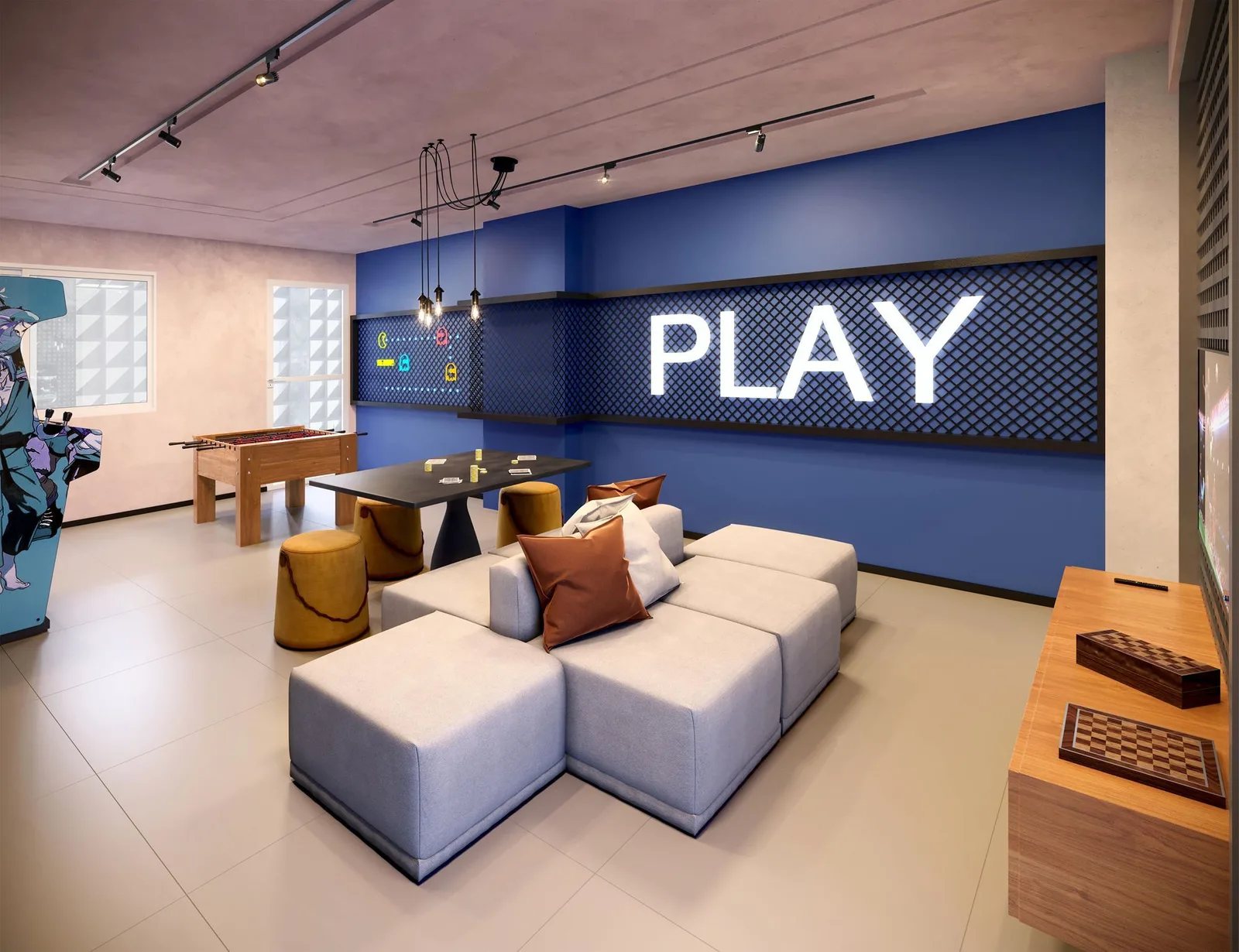 ix. Santana - Residencial — Sala de jogos