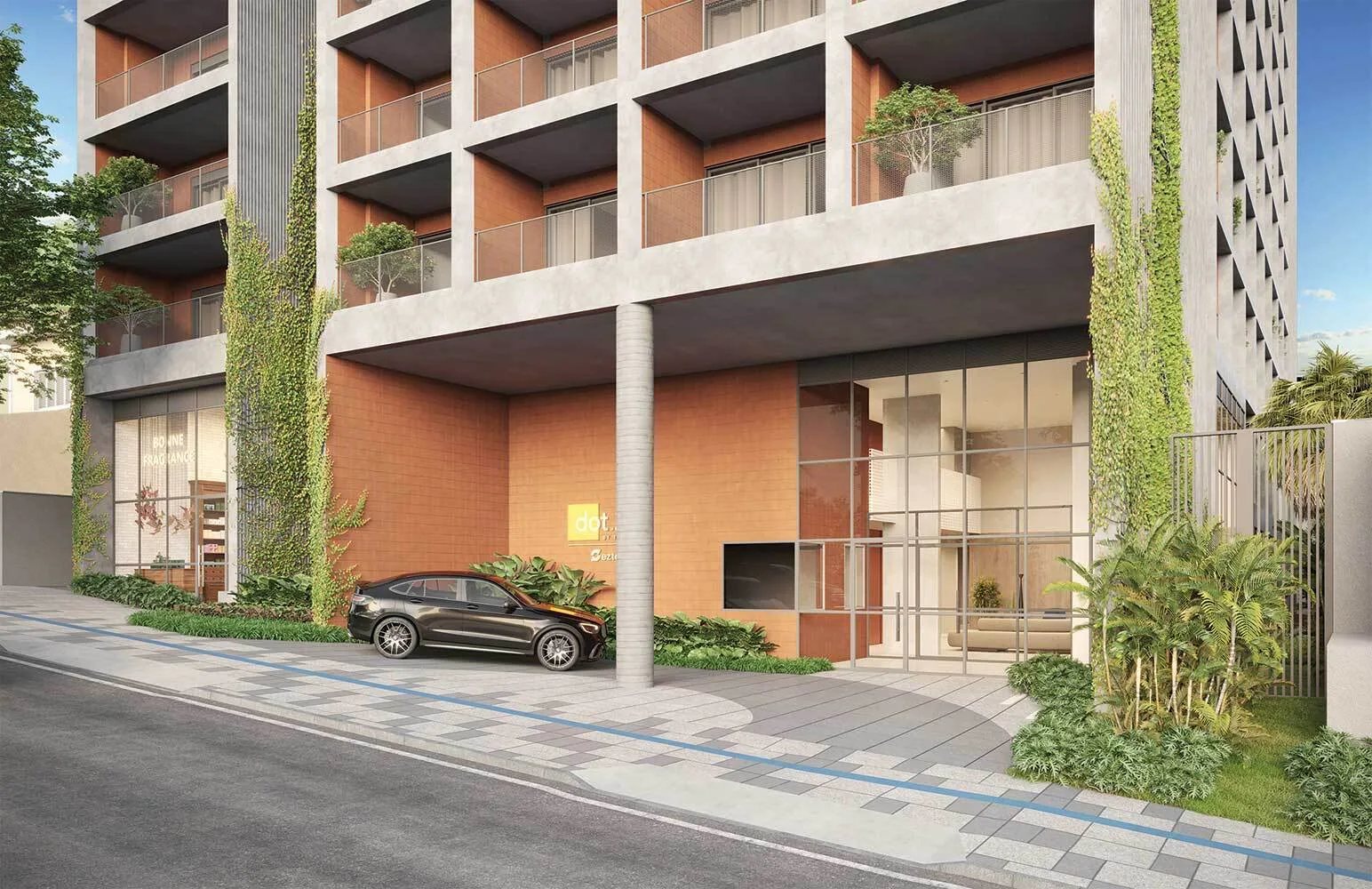 DOT. 230 by Triptyque - Residencial — Portaria
