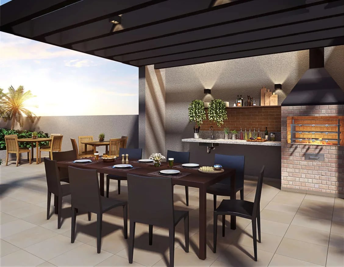 Gran Kazzas Sacomã - Residencial — Churrasqueira