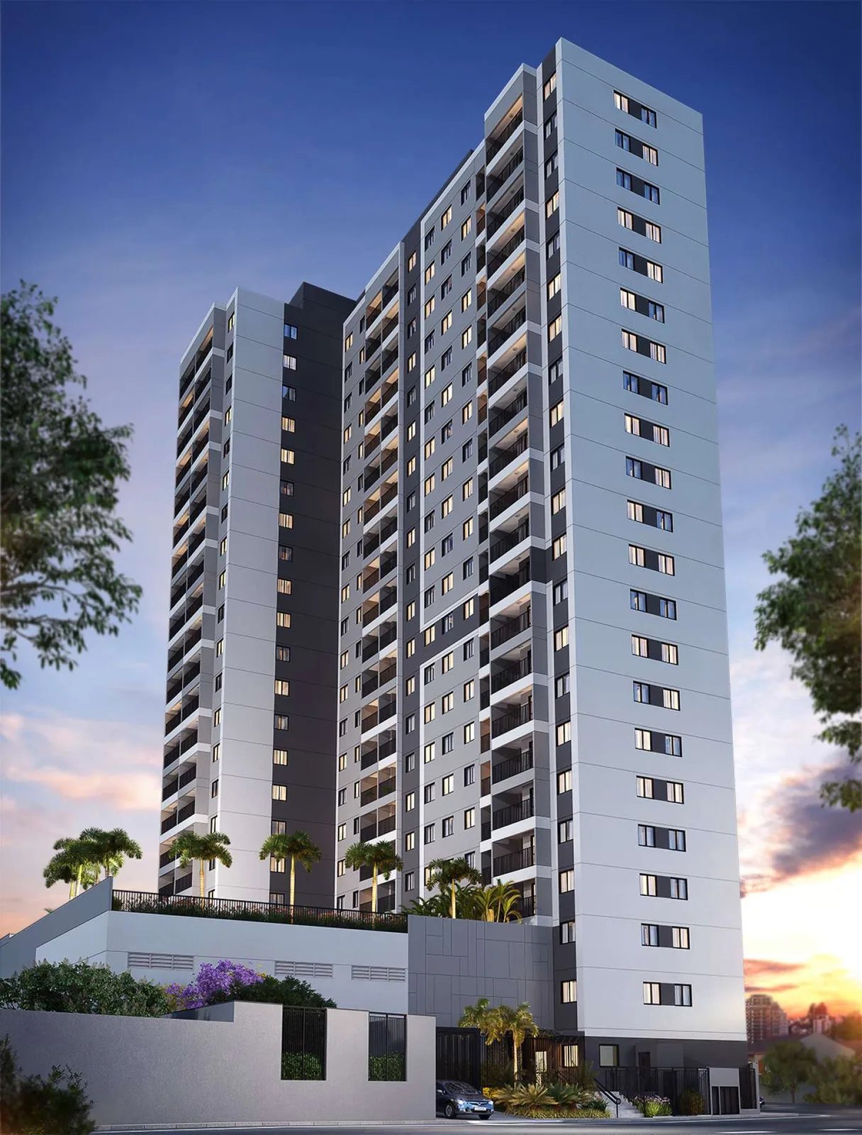Kazzas Park Nova Atlântica — Fachada