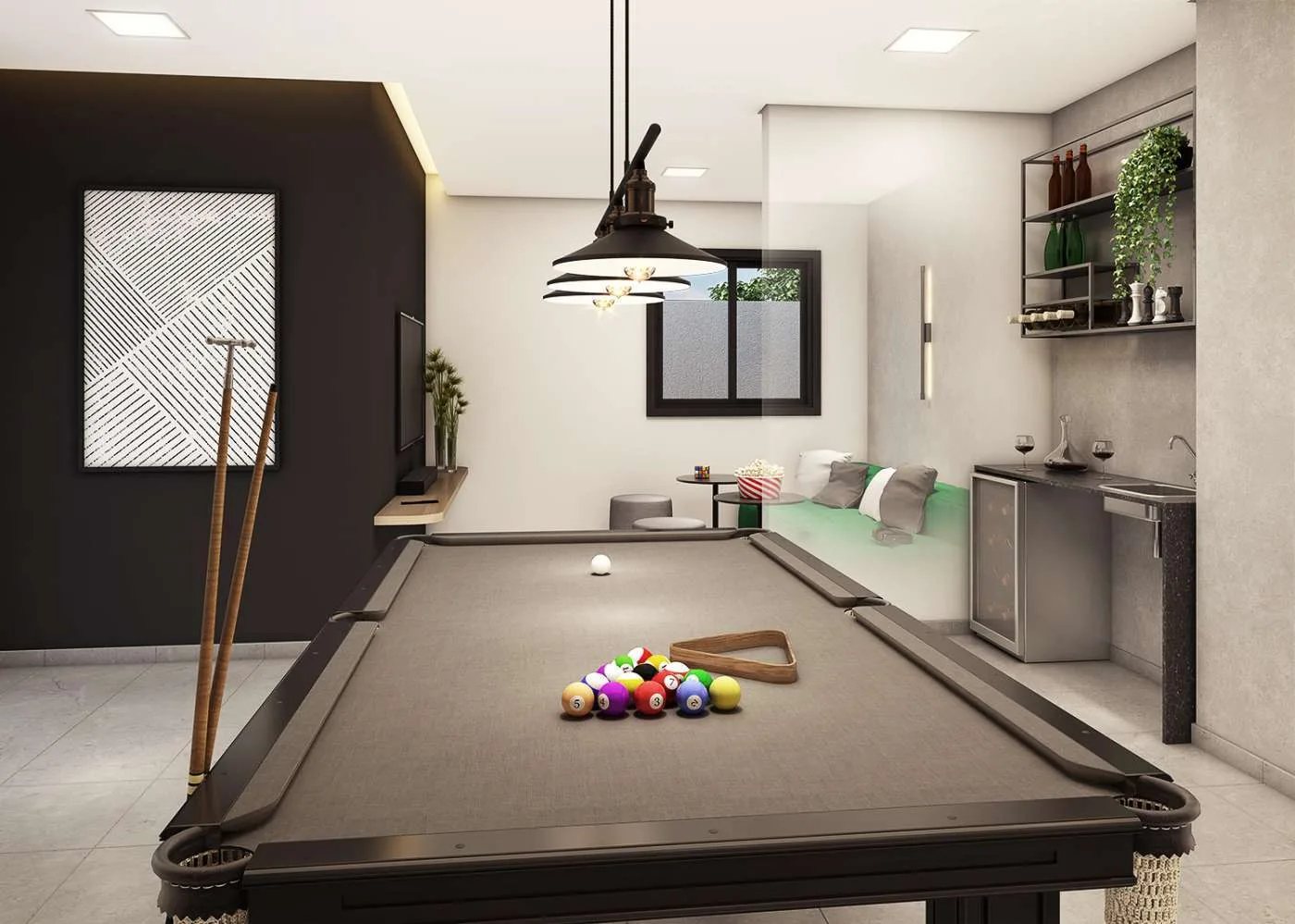 Kazzas Park Nova Atlântica — Sala de jogos