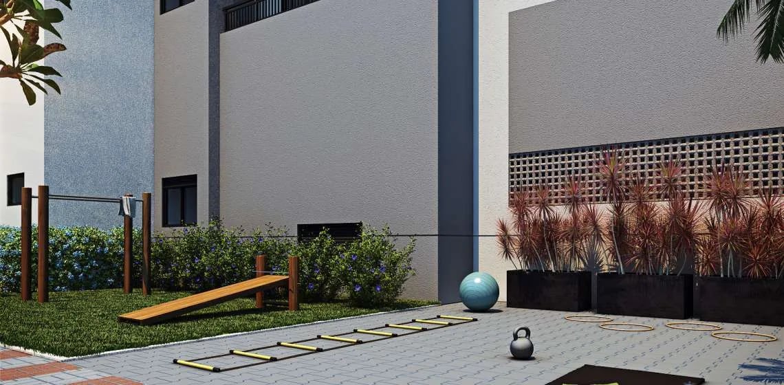 KZ Direct Bresser - Residencial — Fitness externo