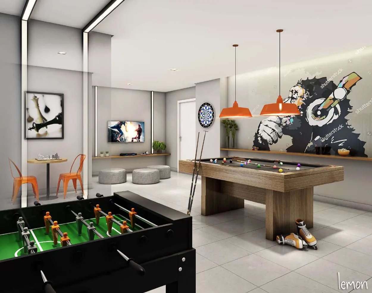 KZ Next Freguesia — Sala de jogos