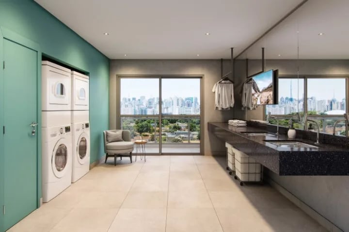 Soul Brooklin - Residencial — Lavanderia