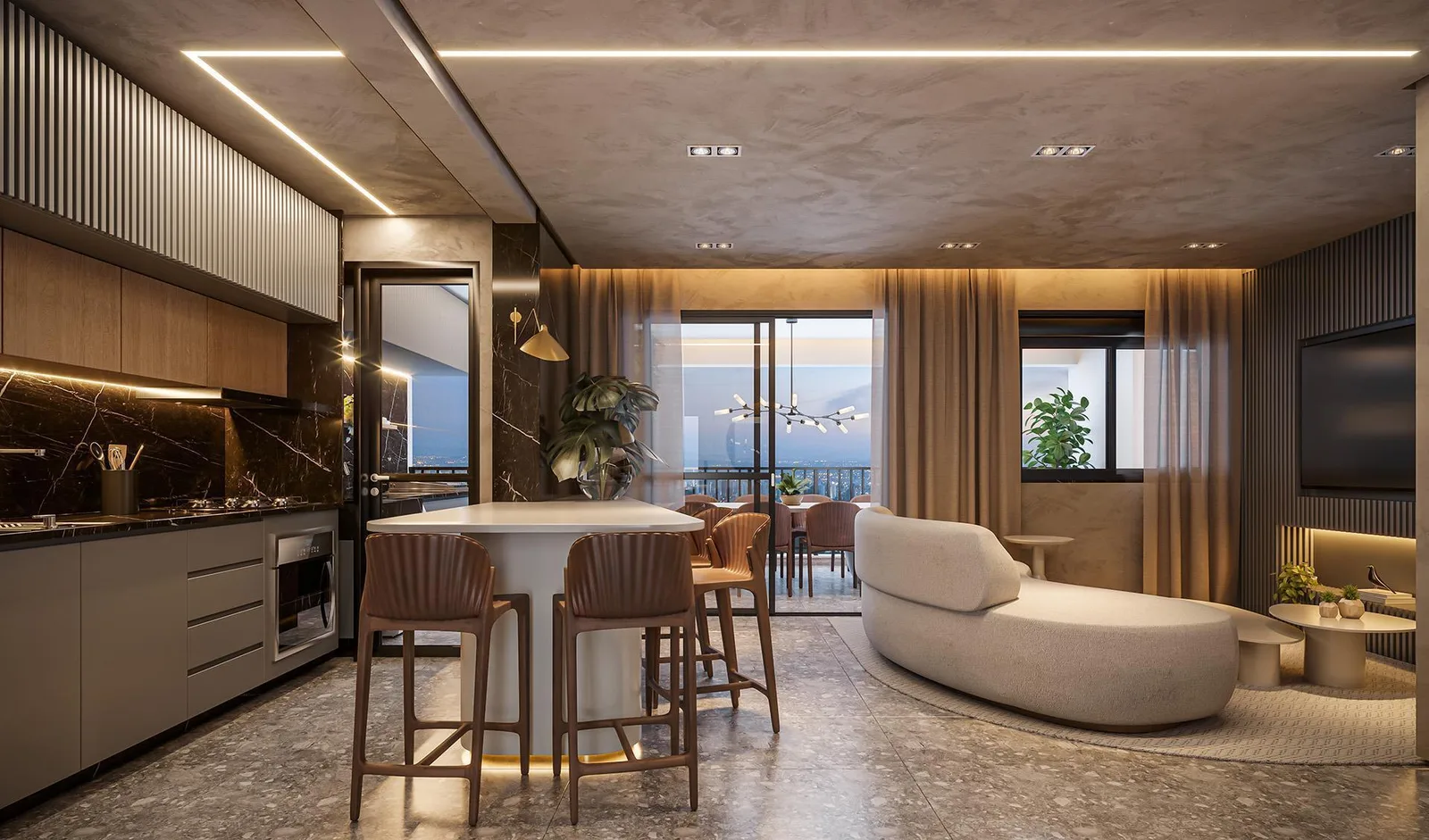 Villa Pio - Residencial — Living