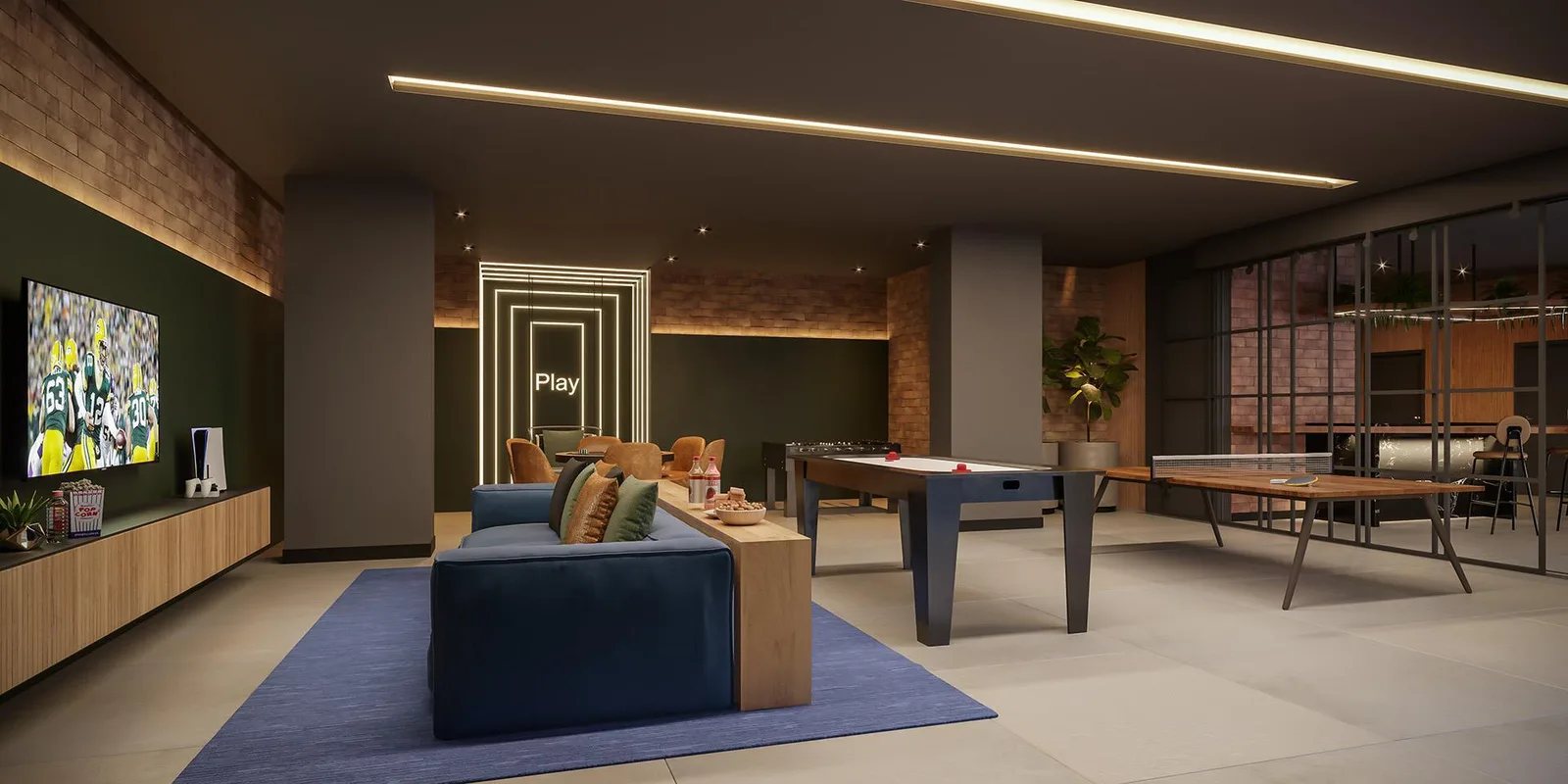Villa Pio - Residencial — Sala de jogos