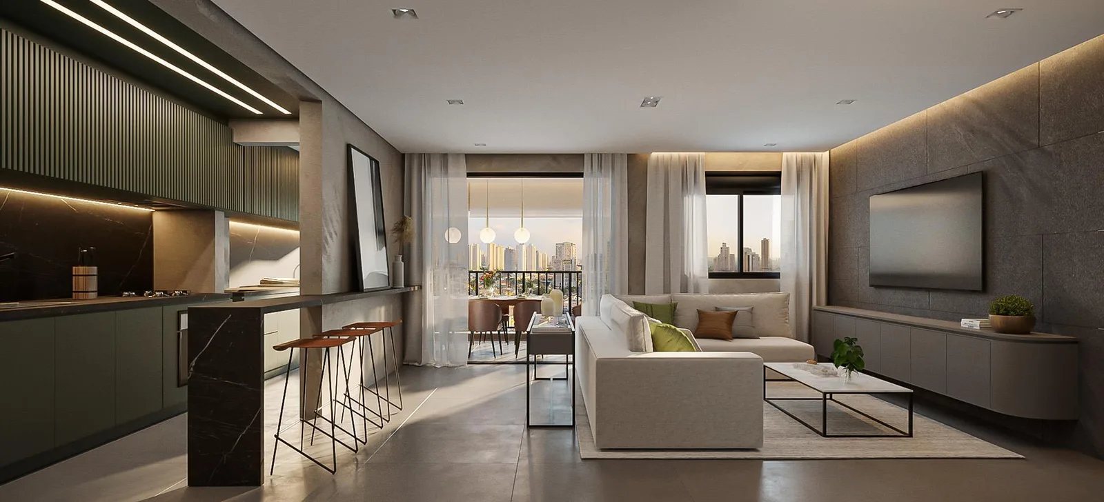 Villa Pio - Residencial — Living