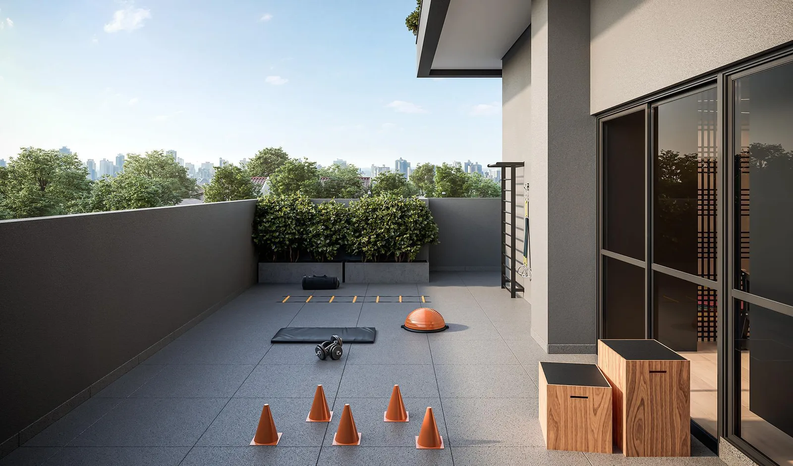 Villa Pio - Residencial — Fitness externo