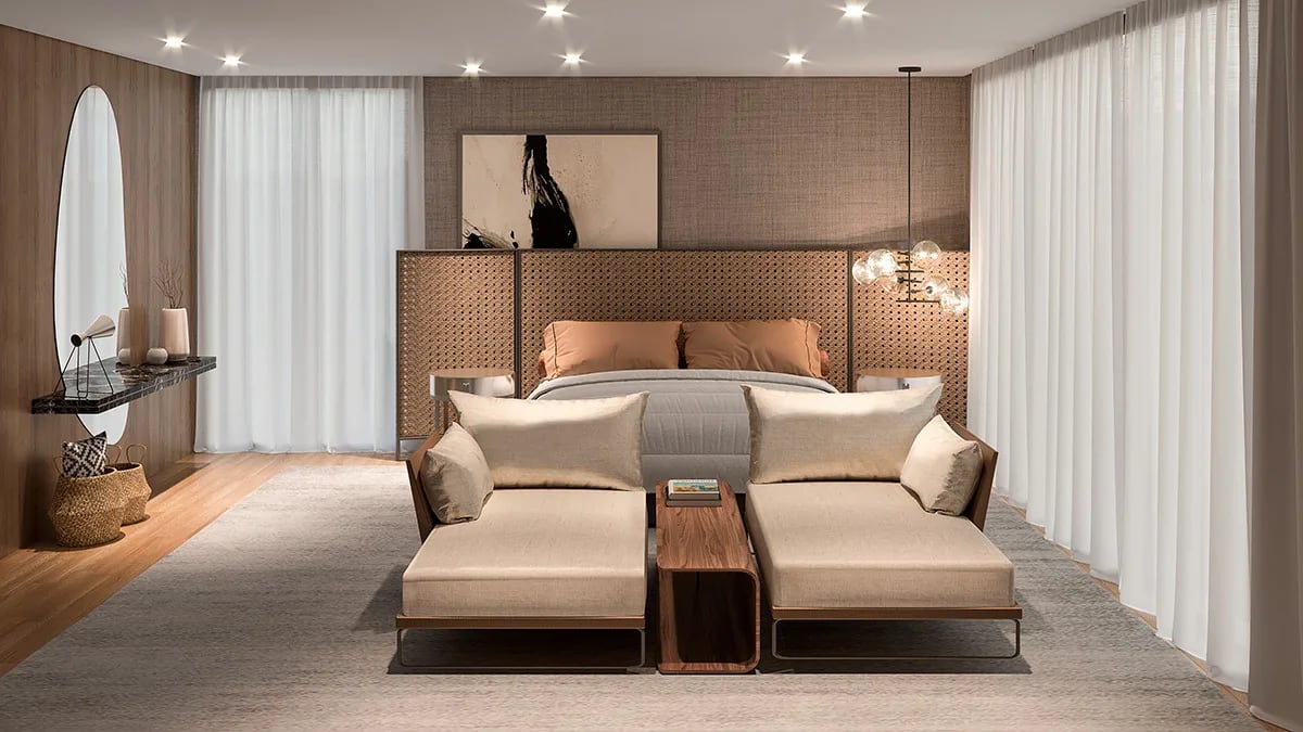 Casa Real — Dormitorio