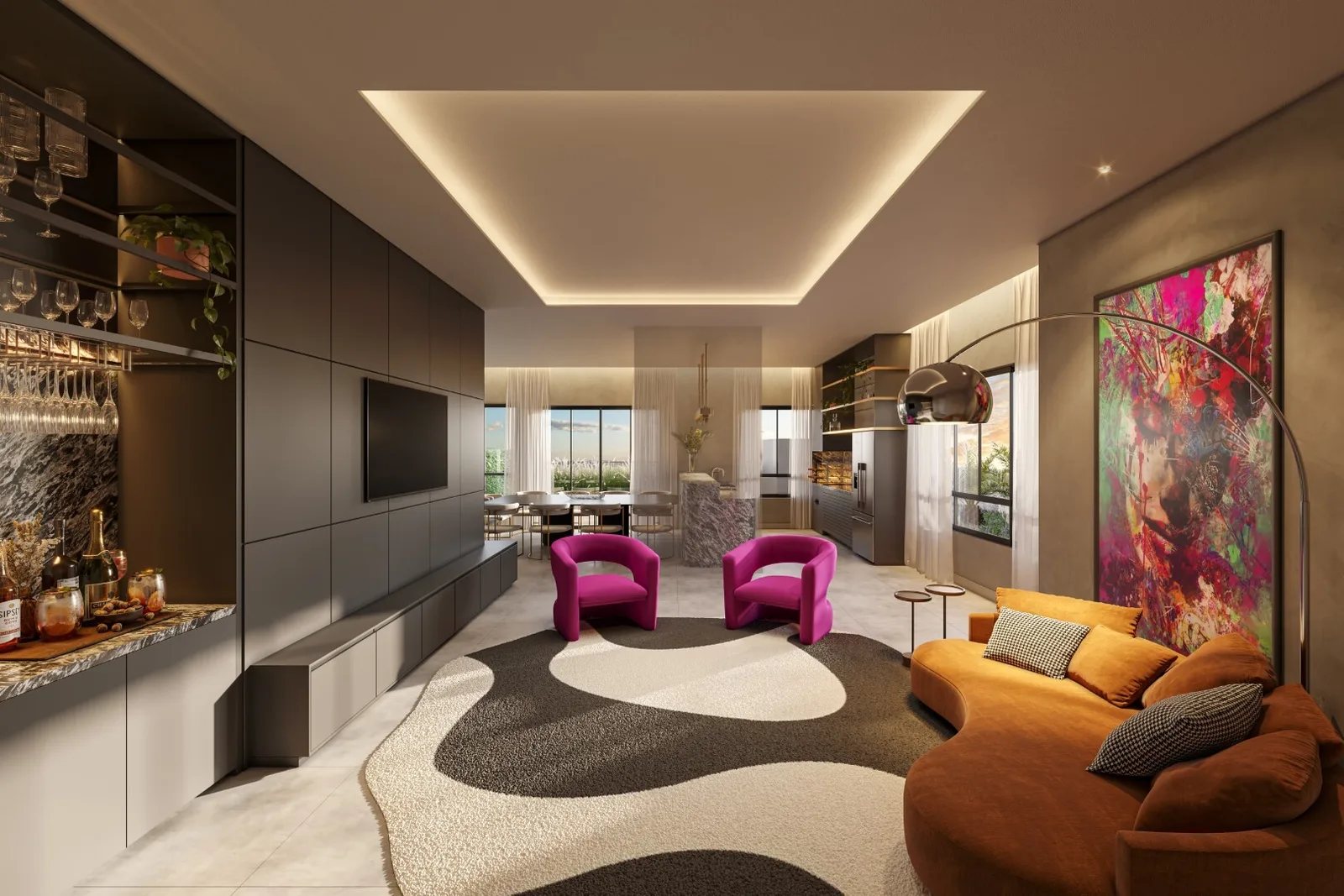 High Line By Living — Espaço gourmet