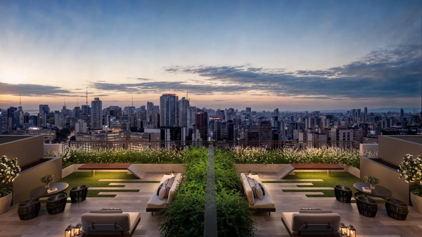 High Line By Living — Terraço coletivo