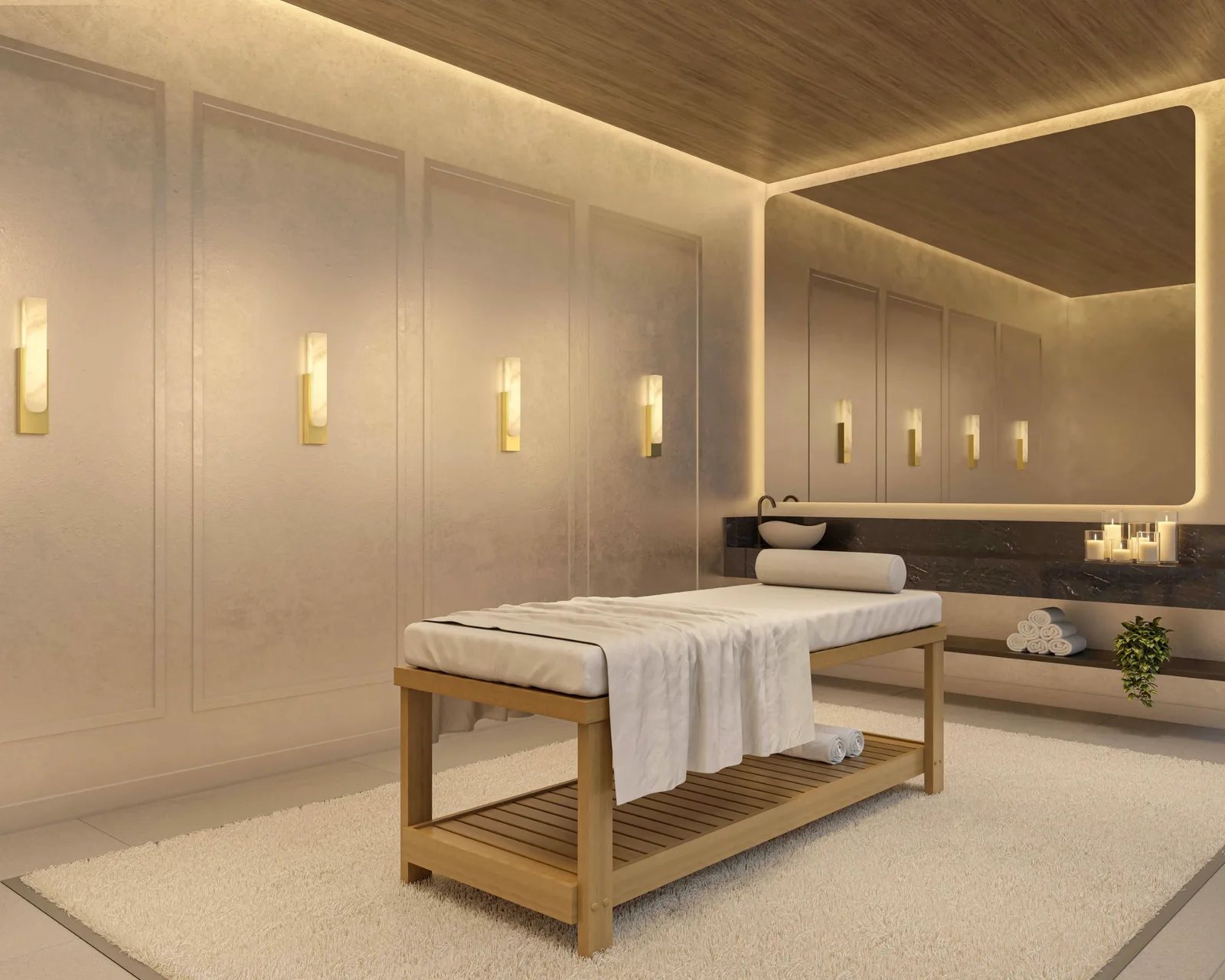 Leven By Living — Sala de massagem