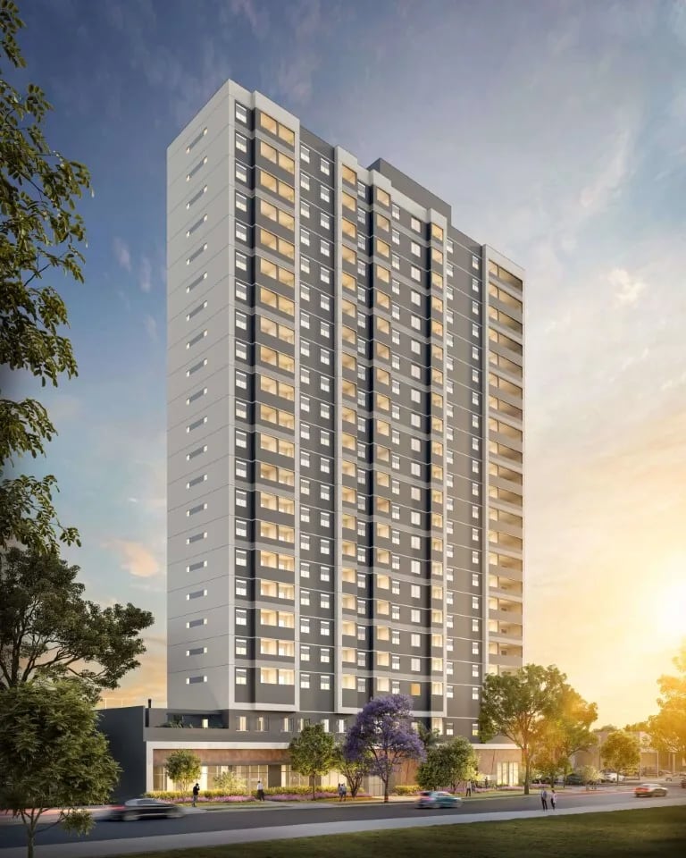 Living Full Estaiada - Residencial — Fachada