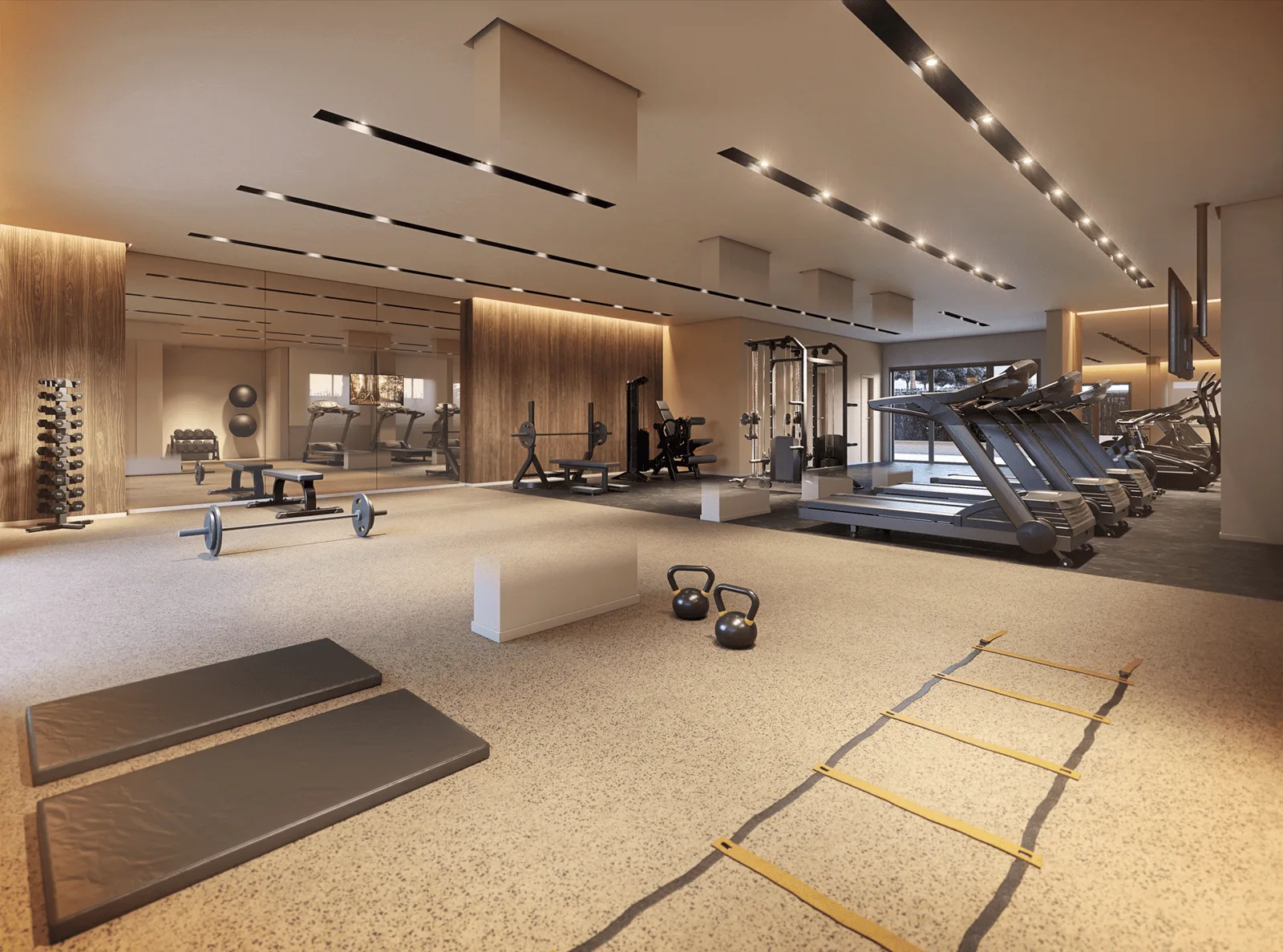 Living Pacific Belém — Fitness