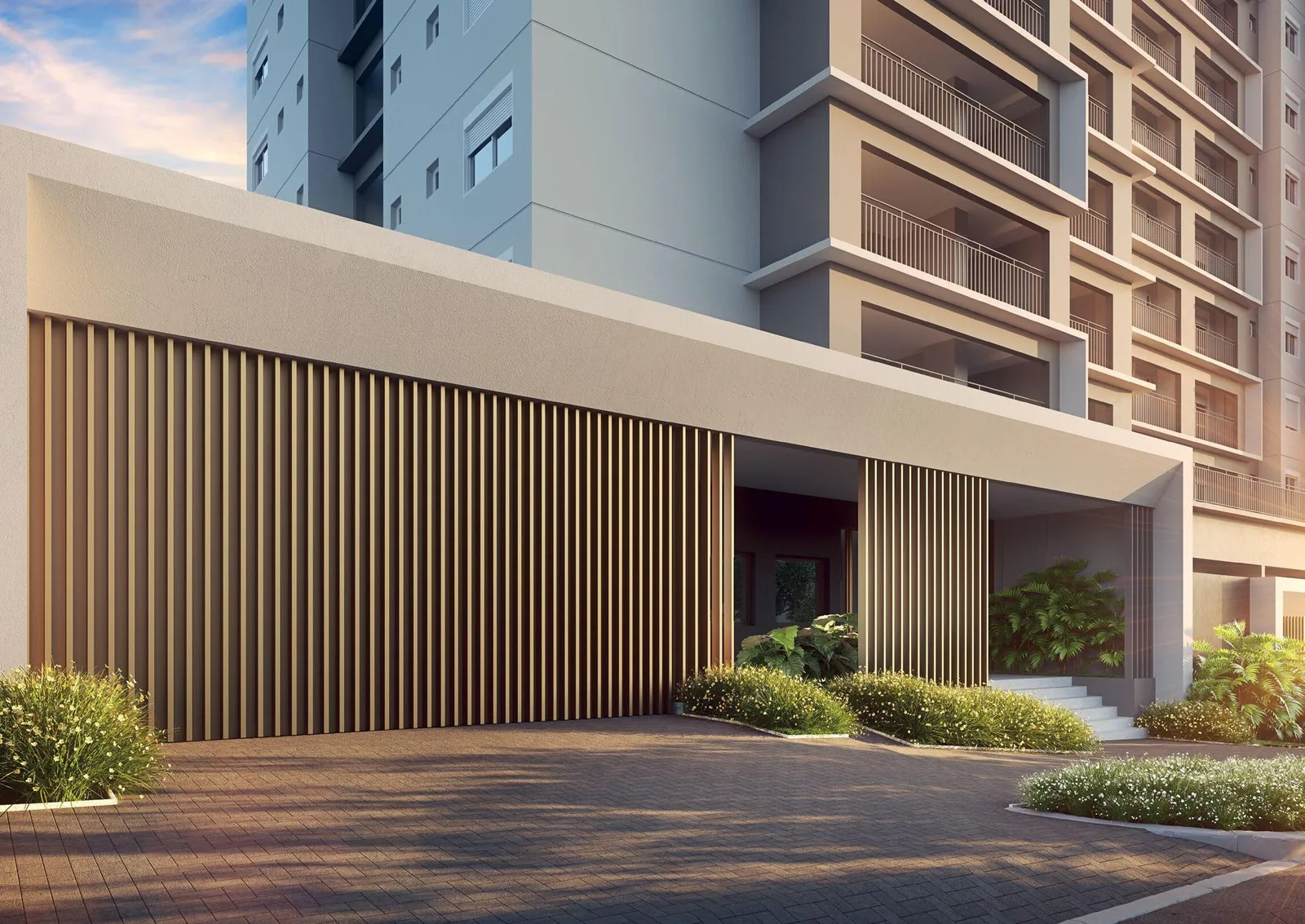 Living Wellness Aclimação - Residencial — Portaria