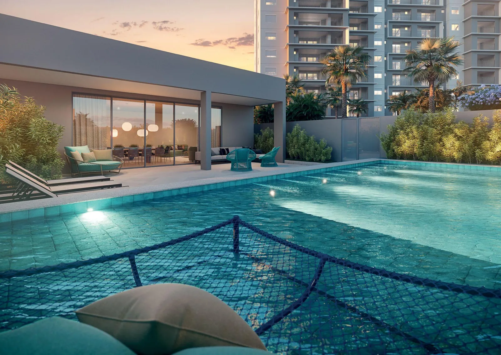 Living Wellness Aclimação - Residencial — Piscina